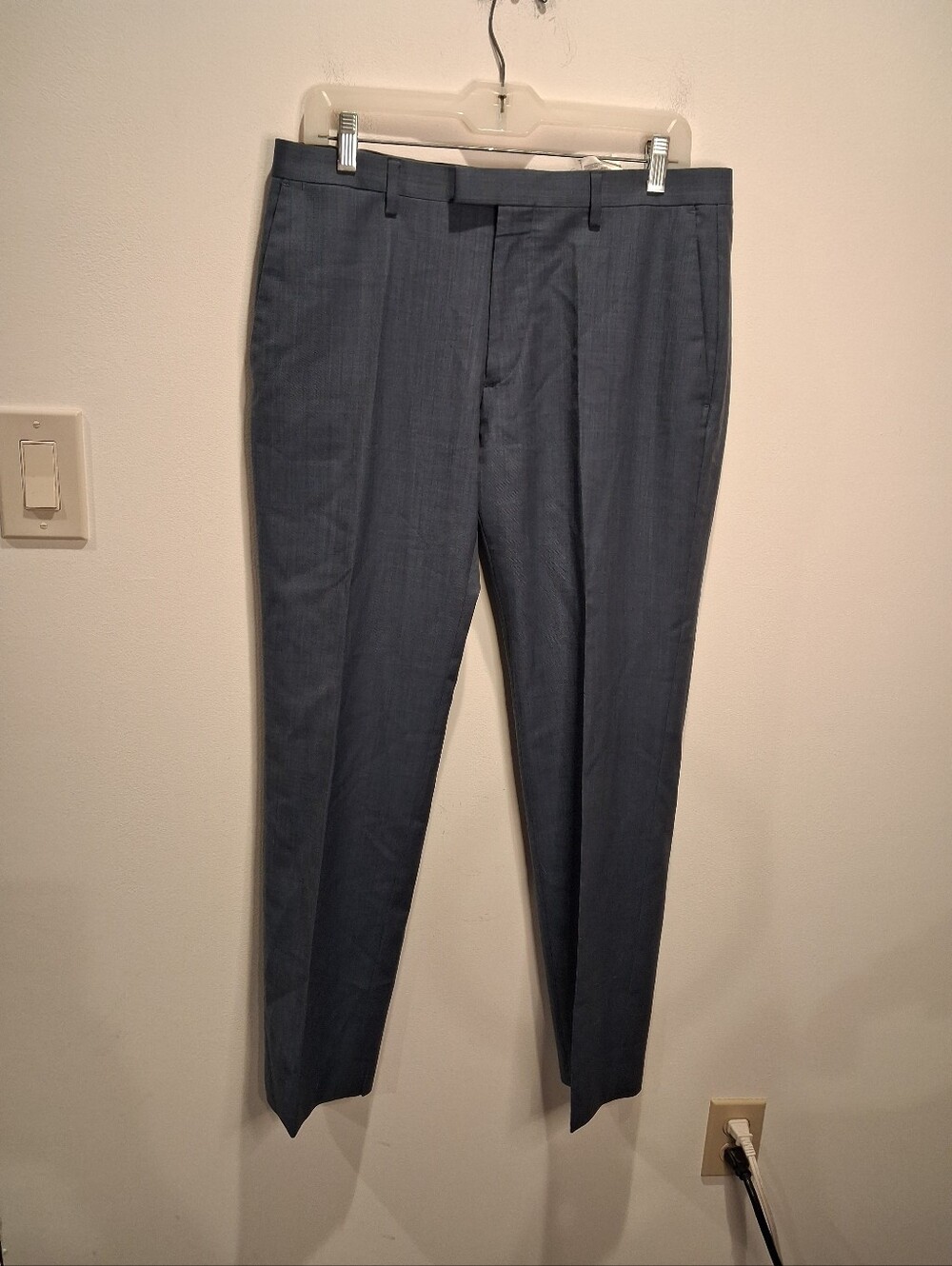 Banana Republic Mens Suit Size 40s Pants 32x30 Wool Slim Fit - Picture 4 of 9